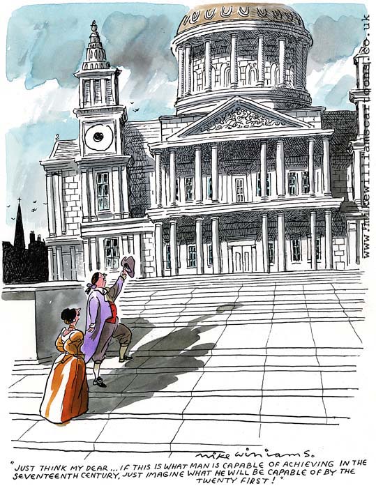 21st Century Architecture cartoon by Mike Williams